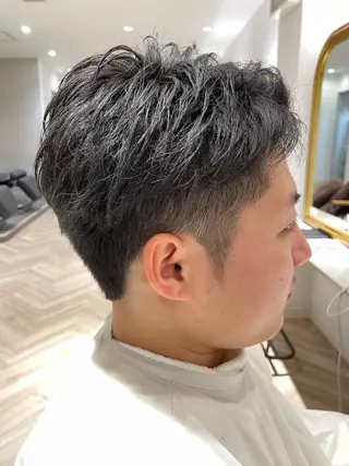 ショート メンズ ZIL亀有所属・廣﨑 恭介のヘアスタイル
