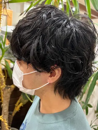 ショート パーマ 仕上がり満足度 No.1池田篤史のヘアスタイル