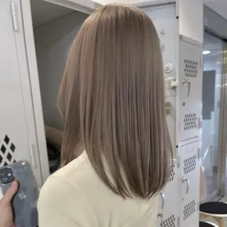 ロング ハイトーン/ベージュ /流星💫のヘアスタイル