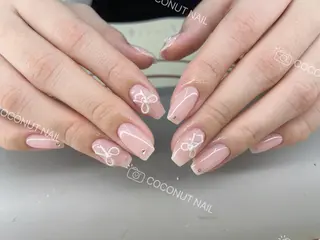 ネイル 神田 ココナッツのネイルデザイン