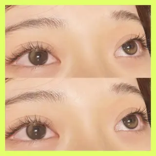 マツエク・マツパ ルナ|縮毛矯正 ×デザインカラー🥝のヘアスタイル