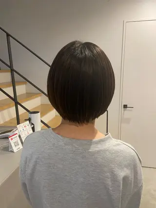 ショート ヤタガイ ミツエのヘアスタイル