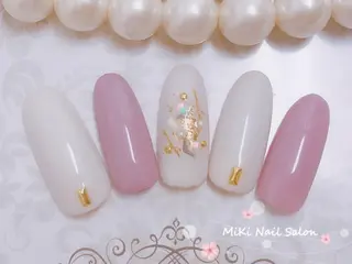 ネイル MiKi Nai池袋 長さだし得意のネイルデザイン
