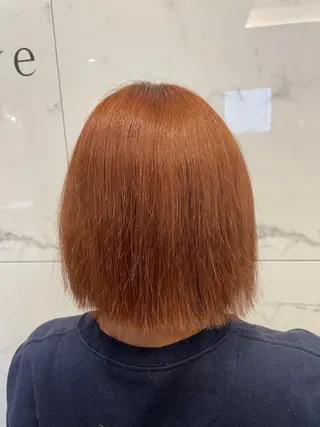 カラー 岡村 真子のヘアスタイル
