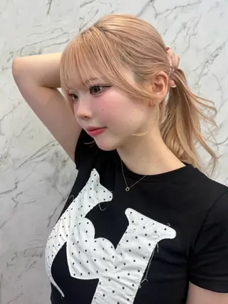 ロング カット¥1100 ✂️MIUのヘアスタイル