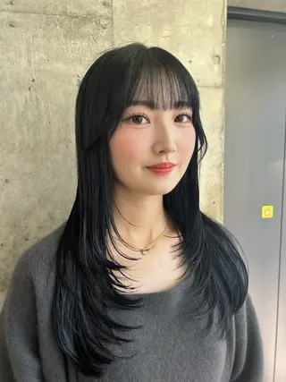 ロング カラー 🎨デザイン🥇 美髪・艶髪　日暮千敬のヘアスタイル
