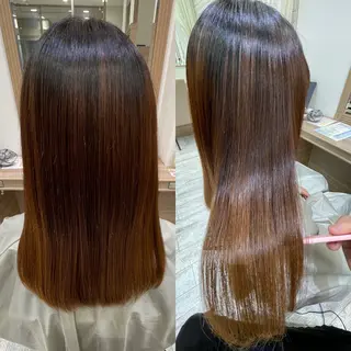 ロング パーマ 加藤 未歩のヘアスタイル