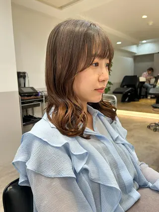 ミディアム 木下英治/ボブ ショート銀座のヘアスタイル