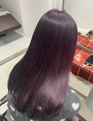 カラー saya / 透明感カラー🤍🫧のヘアスタイル