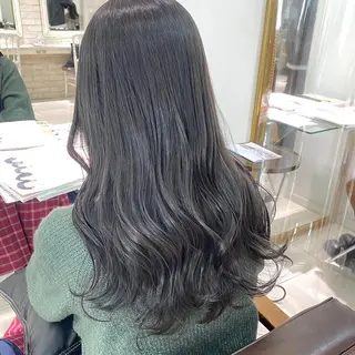 ロング カラー 透明感カラー 古山 結季🌙🖤のヘアスタイル