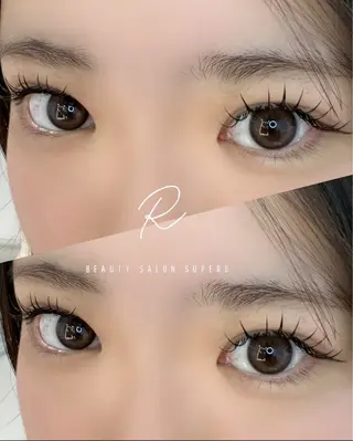 マツエク・マツパ WHITE EYE YUINAのマツエク・マツパデザイン