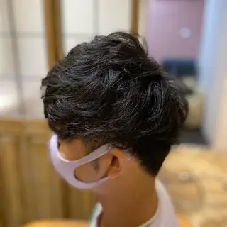 ショート カラー パーマ ヘアアレンジ メンズ キッズ ネイル マツエク・マツパ ✂︎ショート、ボブ、 レイヤー🩵YUMIのヘアスタイル