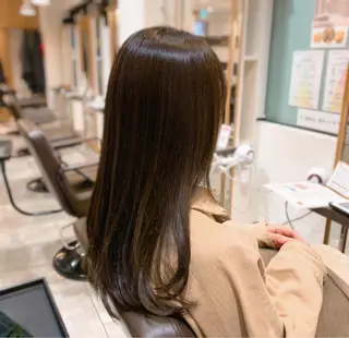ロング カラー 中村 研介のヘアスタイル