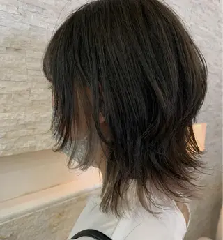 カラー ✄折橋 彩花🐶🍑のヘアスタイル