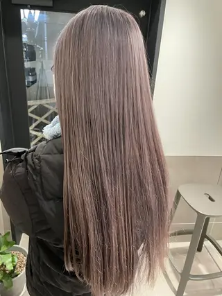 ロング カラー 🪞透け感&韓国ヘア 🪞honokaのヘアスタイル