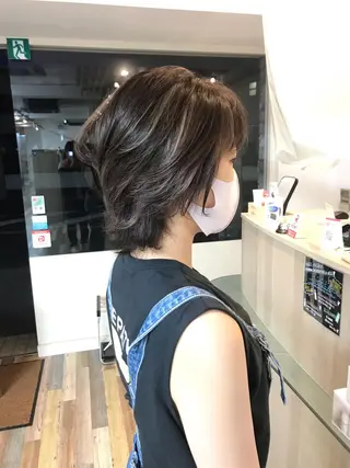 ショート カラー ✂️似合わせの魔術師 石田一樹✂️のヘアスタイル