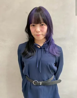 ロング カラー ユリナ /Chlori淡路店のヘアスタイル