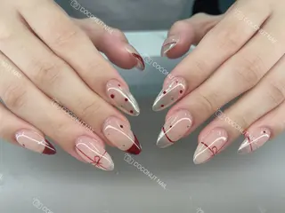 ネイル 神田 ココナッツのネイルデザイン