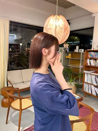 カラー 藤原 あかりのヘアスタイル