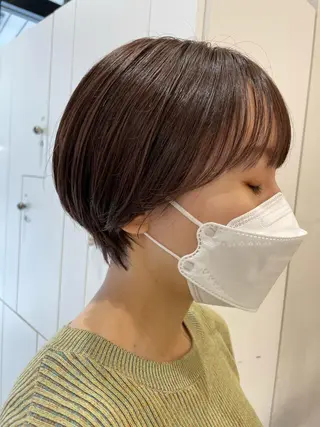 ショート カラー 半個室女性salon 🩰Natsumiのヘアスタイル