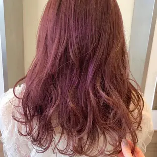 ロング カラー ヘアアレンジ ハイトーン特化 川井優汰のヘアスタイル