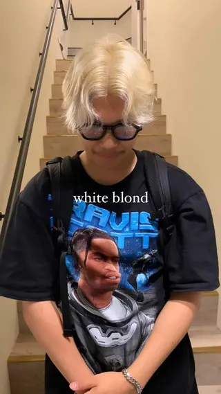 ショート カラー メンズ 落合希 Olivebeigeのヘアスタイル