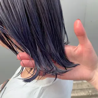 ショート カラー leben serikaのヘアスタイル