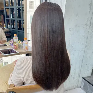 ロング カラー ヘアアレンジ/柔らか 艶カラー/AKARIのヘアスタイル