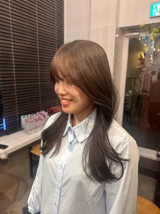 ロング 🦢透明感カラー 🦢AI🫧のヘアスタイル