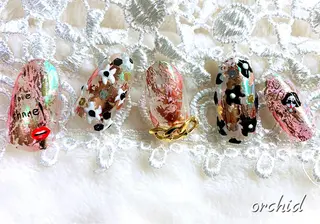 ネイル orchid ♡オーキッドのネイルデザイン