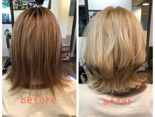 カラー 北村 俊のヘアスタイル