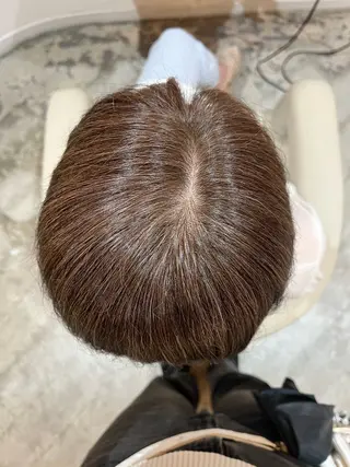 カラー 福島 怜奈のヘアスタイル