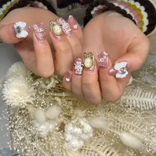 ネイル ハイビスカス ネイルサロンのネイルデザイン