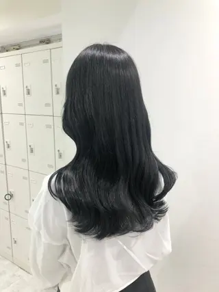 ロング カラー 🦋色落ち綺麗カラー メンズYUZU🦋‪のヘアスタイル