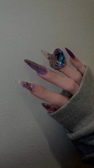 ネイル Spiky とうげ ふうかのネイルデザイン