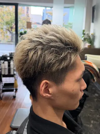 ショート メンズ 竹村 勇輝のヘアスタイル