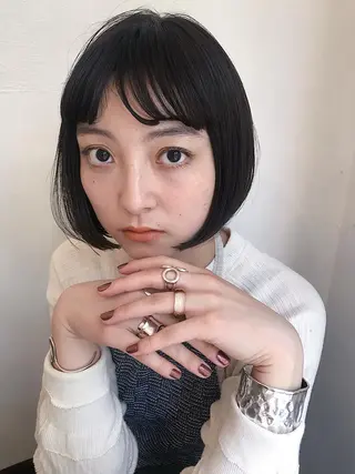 ミディアム enne /YUI🥣のヘアスタイル