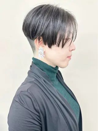 ショート ボブ/ゆるふわ ボブパーマ/とういのヘアスタイル