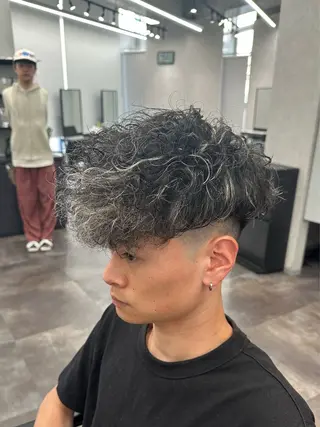 ショート パーマ メンズ ！メンズ特化！ 田中健輔のヘアスタイル