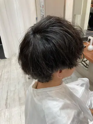パーマ メンズ 上野湧太 髪質改善/艶カラーのヘアスタイル