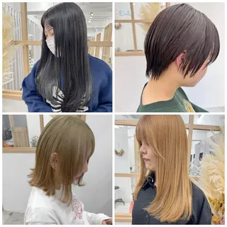 ショート 縮毛矯正×髪質改善 店長　DAITOのヘアスタイル