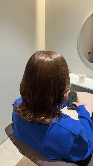 ミディアム カラー 🎀かわいいhair 🎀みおのヘアスタイル