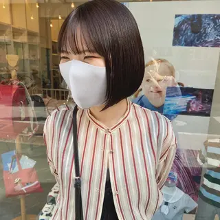 ショート カラー マンツーマン半個室 tamuraのヘアスタイル