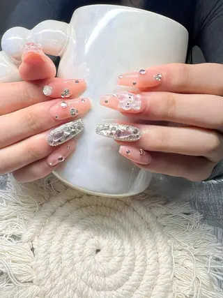 ネイル Lee Nails チップ長さだし専門店のネイルデザイン