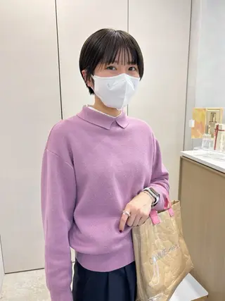 ショート 青木 優歩のヘアスタイル