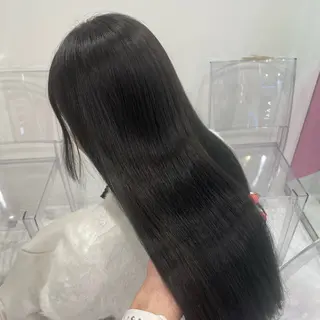 ロング カラー 中韓レイヤー/ ブラウン🤎はやとのヘアスタイル