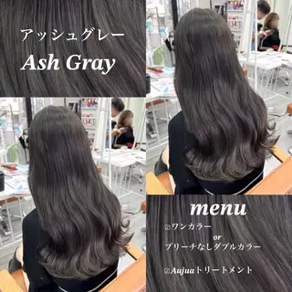 ロング カラー ヘアアレンジ ブリーチなしカラー /新百合ヶ丘/安形翔のヘアスタイル