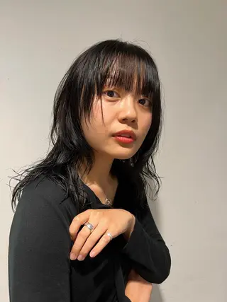 ミディアム YUIKA 江古田のヘアスタイル