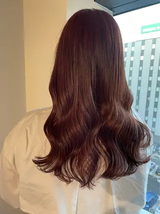 ロング レイヤーカット/ カラー特化/YUTOのヘアスタイル