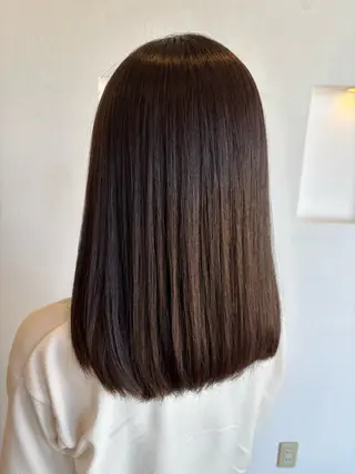 セミロング 高橋 瑞季のヘアスタイル